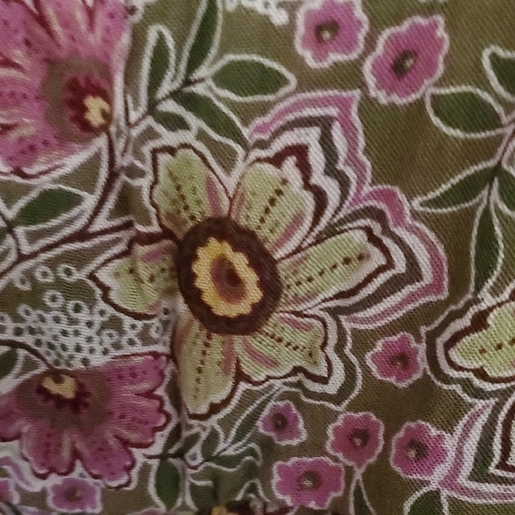 Maurices Floral Lined Midi Dress with Ruffle Straps - Picture 8 of 14